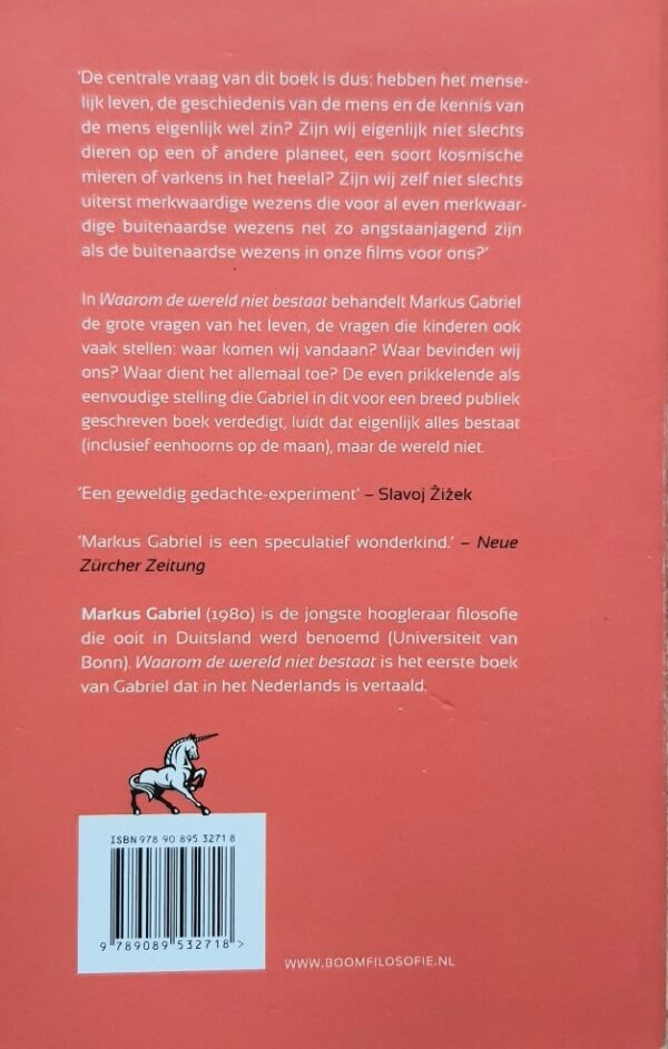 Waarom de wereld niet bestaat - Markus Gabriel - Afbeelding 2