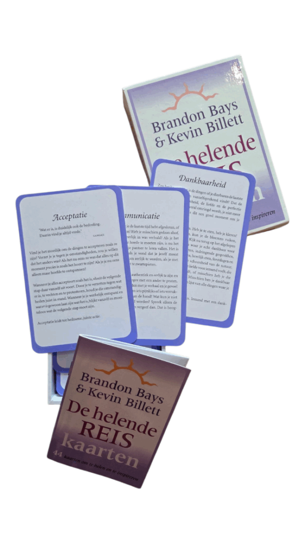 De helende reis kaarten - Brandon Bays - Afbeelding 2